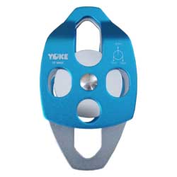 polea de aluminio doble via marca yoke